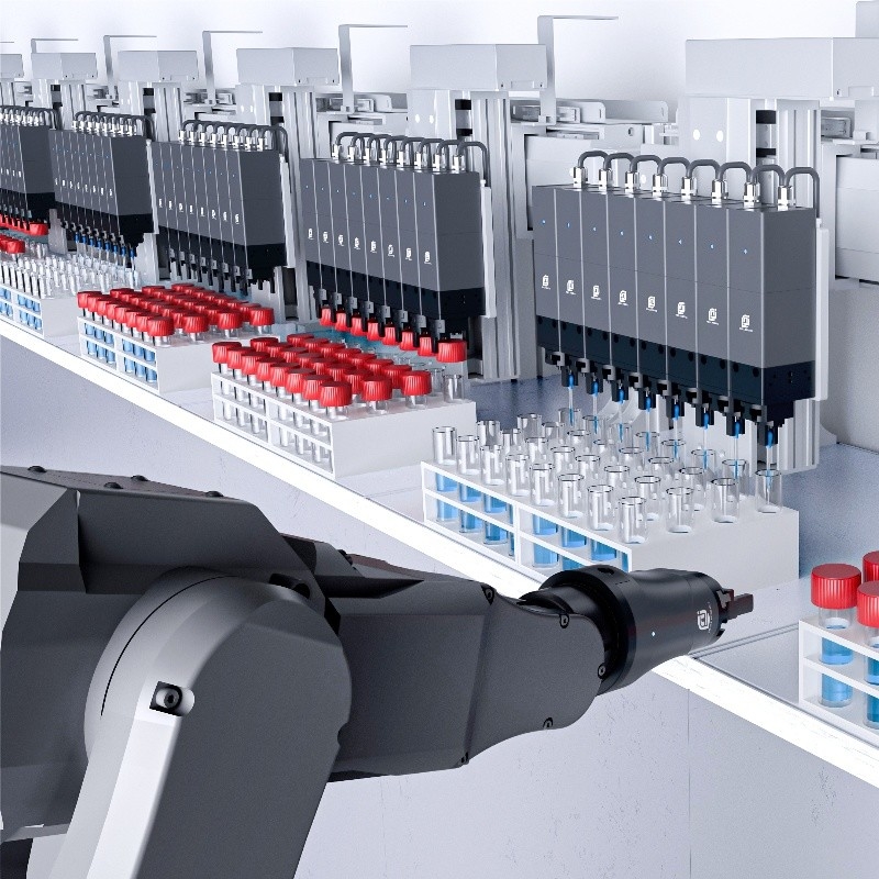WEPG-Serie Hochpräzisionsgewichtsgreifer für 3C-Elektronik mit Echtzeitgewichtsfunktion
